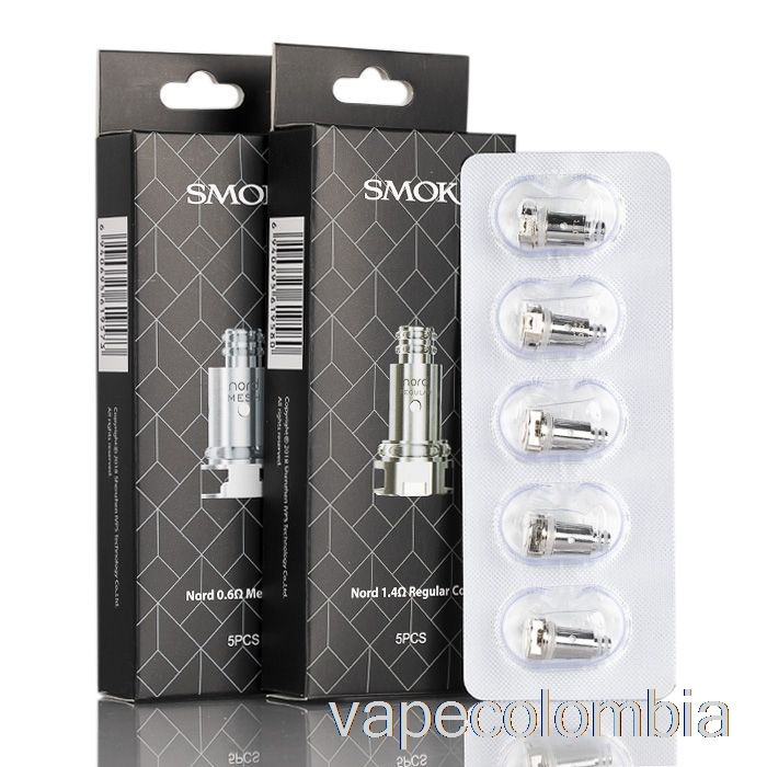Kit Completo De Vapeo Resistencias De Repuesto Smok Nord Bobinas De Cerámica Nord De 1.4ohm